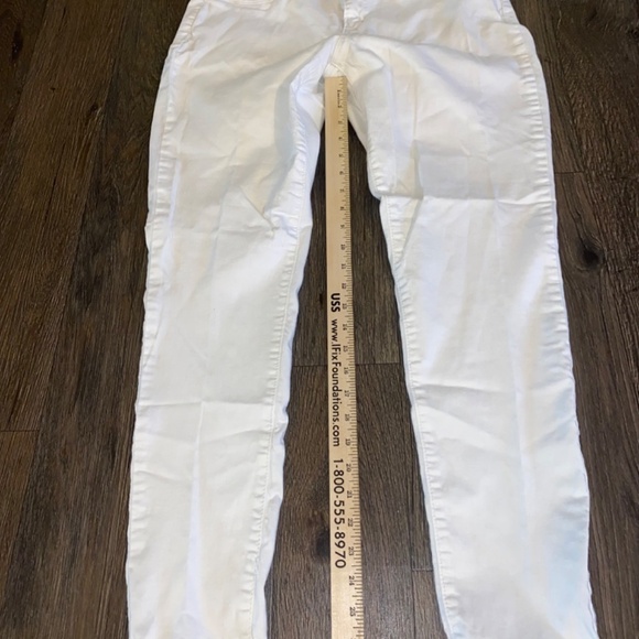 Jessica Simpson size 32 white denim - Picture 3 of 6